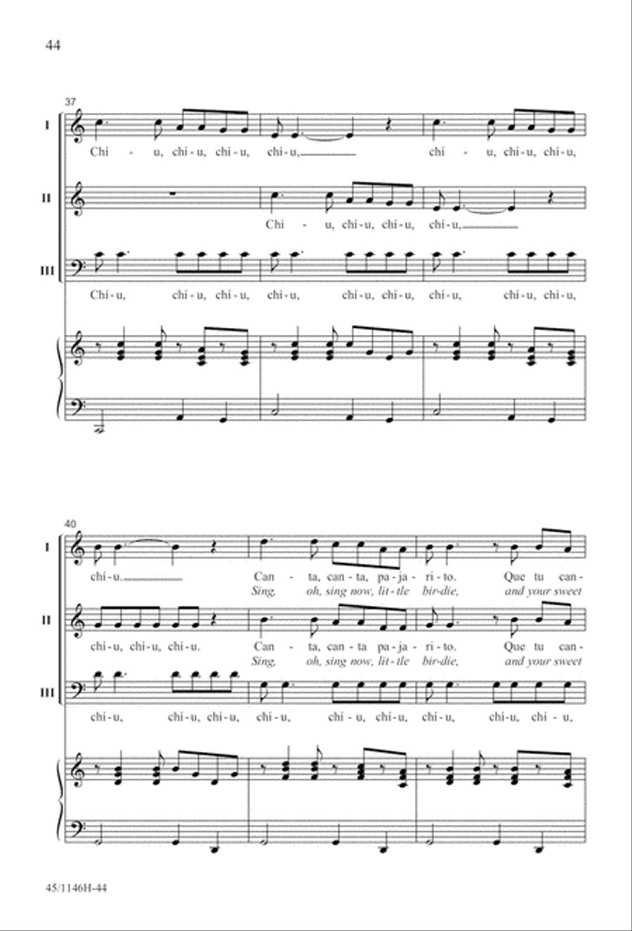 We Sing the World Around We Sing the World Around Choir scores gallery preview page 44