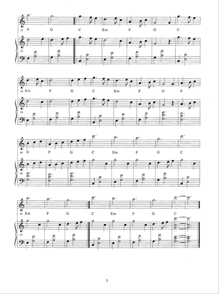 Irish Harp Music Pedal Harp scores gallery preview page 6