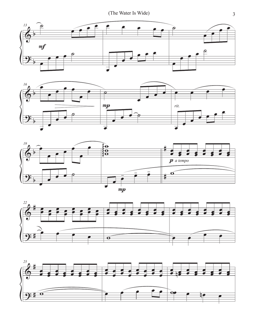 Piano Trilogies, Vol. V (Folk Songs) Piano Solo scores gallery preview page 3