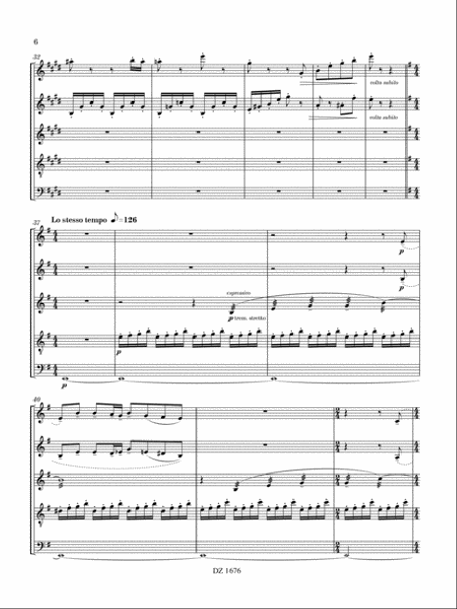 Serenata erotica Serenata erotica Orchestra scores gallery preview page 6