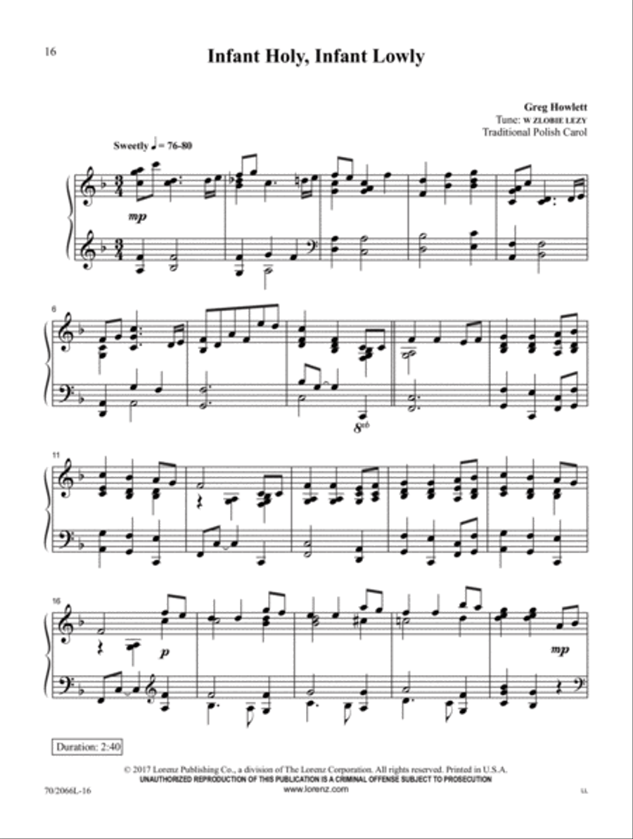 Christmas Improvisations Christmas Improvisations Piano Solo scores gallery preview page 10
