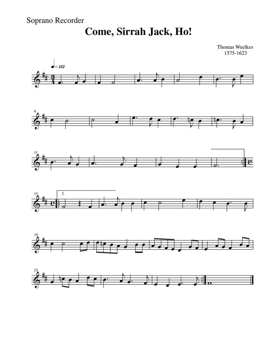 Seven Three Part Songs from the Renaissance for recorder trio 3-Part scores gallery preview page 4