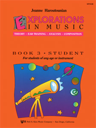 Book cover for Explorations in Music, Book 3 (Book & CD)