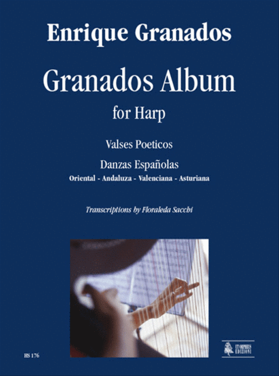 Granados Album for Harp Harp scores gallery preview page 1