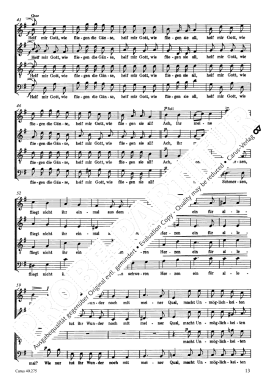 Romanzen und Balladen III op. 145 Choir scores gallery preview page 14