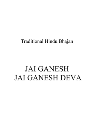 Book cover for JAI GANESH JAI GANESH DEVA