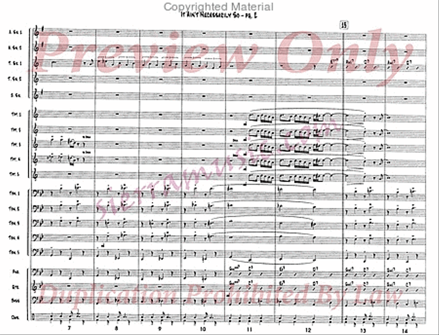 It Ain't Necessarily So Jazz Ensemble scores gallery preview page 3