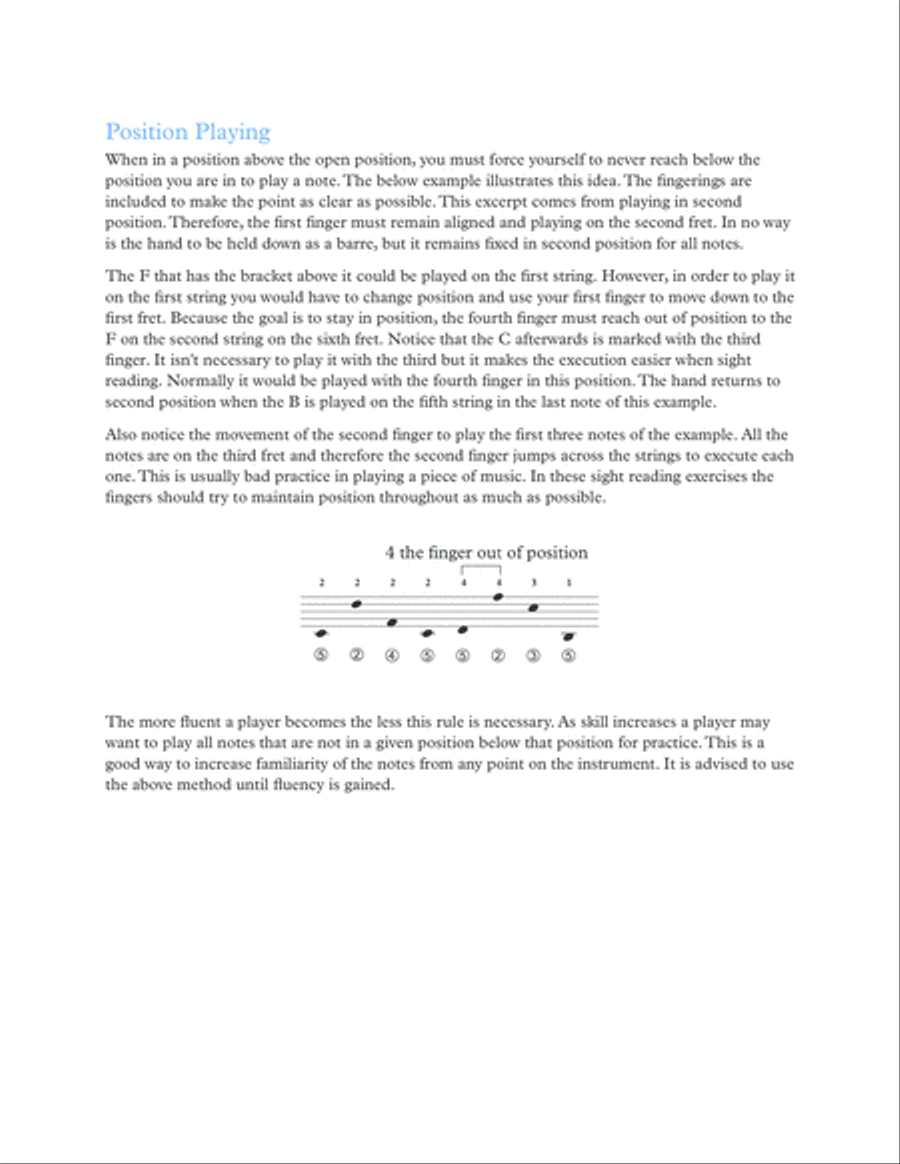 Sight Reading Mastery: A resource for all guitarists