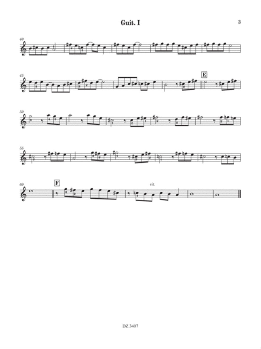 L'instant Rock L'instant Rock Guitar Ensemble scores gallery preview page 3