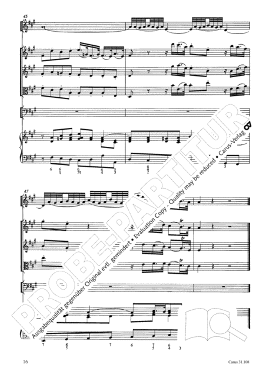 Now it is good, that I am leaving (Es ist euch gut, dass ich hingehe) ATB scores gallery preview page 17