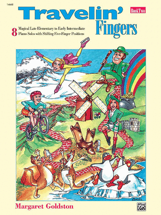 Book cover for Travelin' Fingers, Book 2