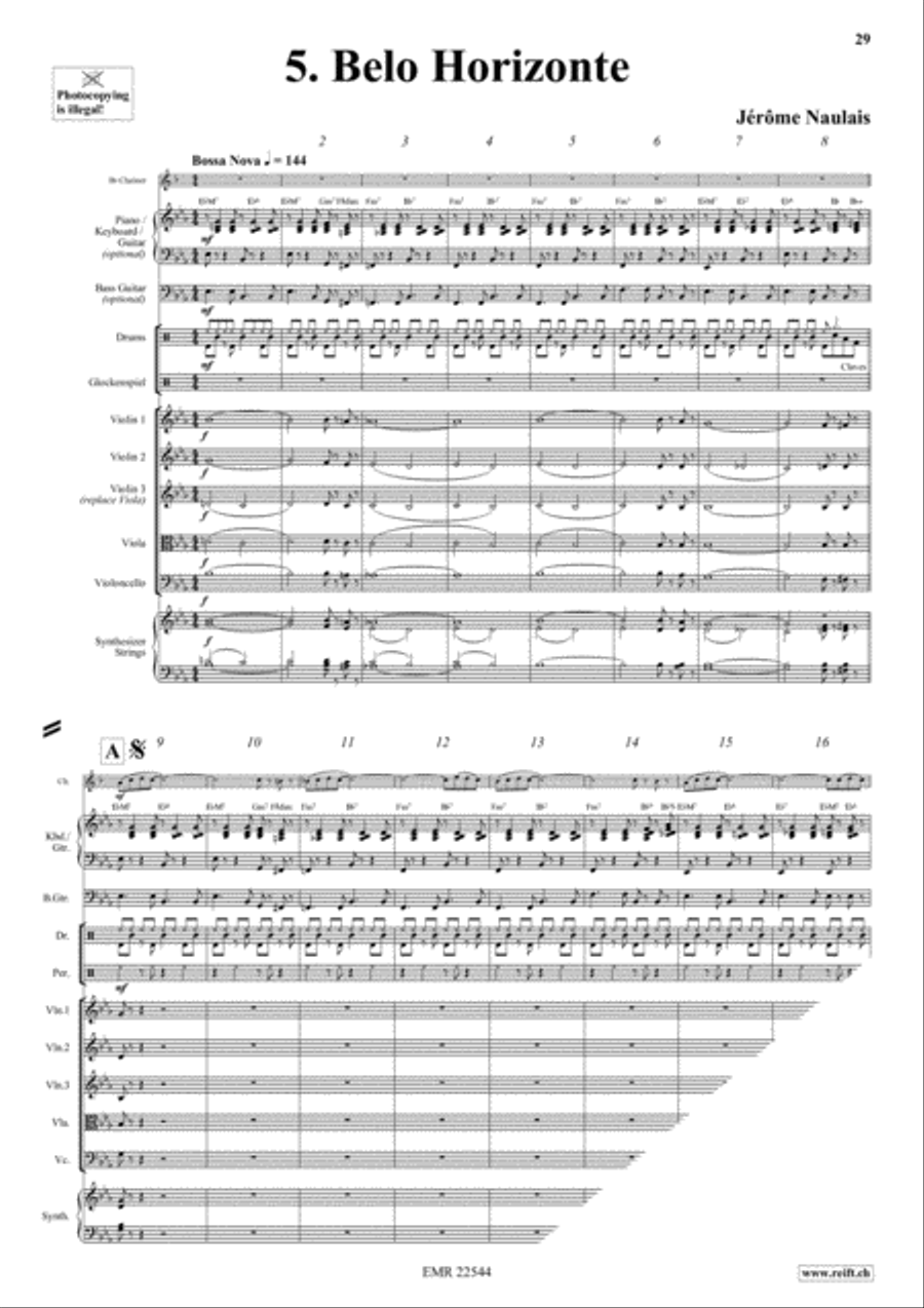 Play With Your Band Volume 1 Clarinet scores gallery preview page 7