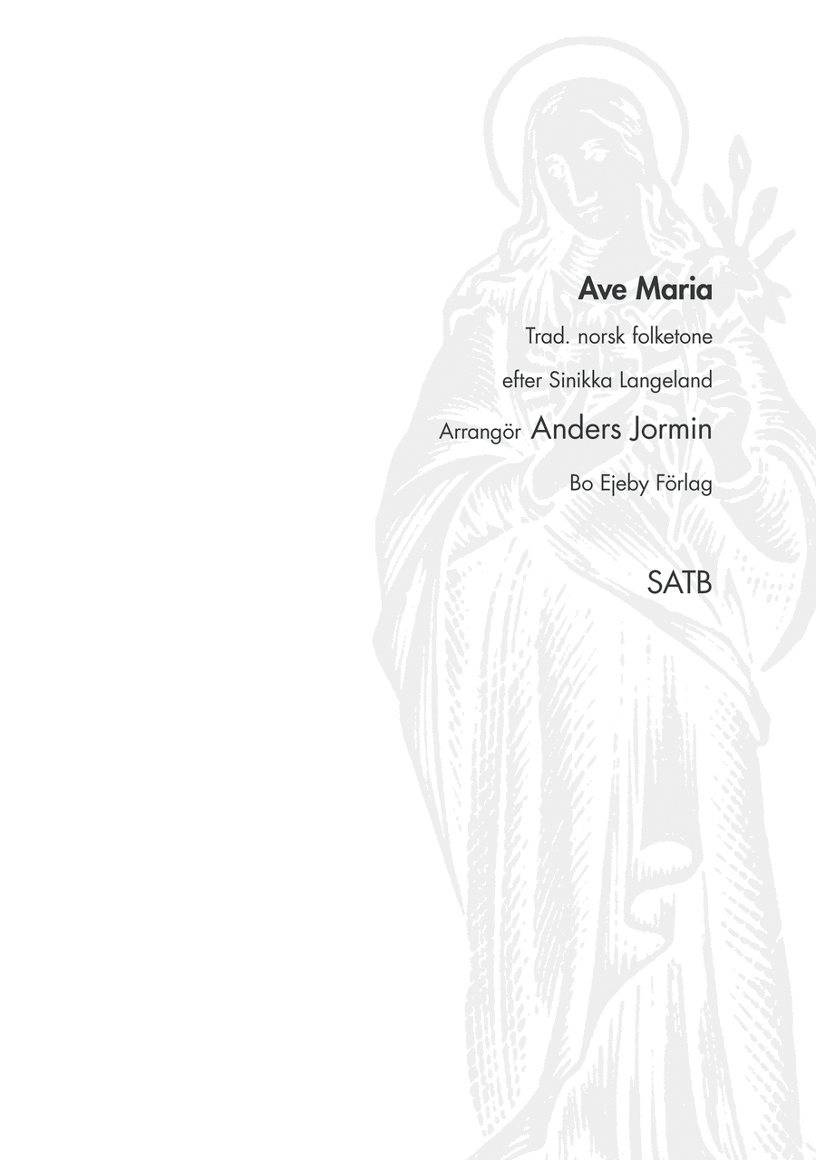 Ave Maria 4-Part scores gallery preview page 1