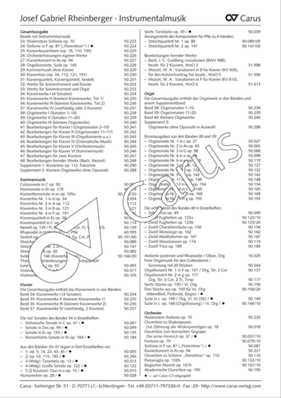 Praeludio in G major for organ Organ Solo scores gallery preview page 13
