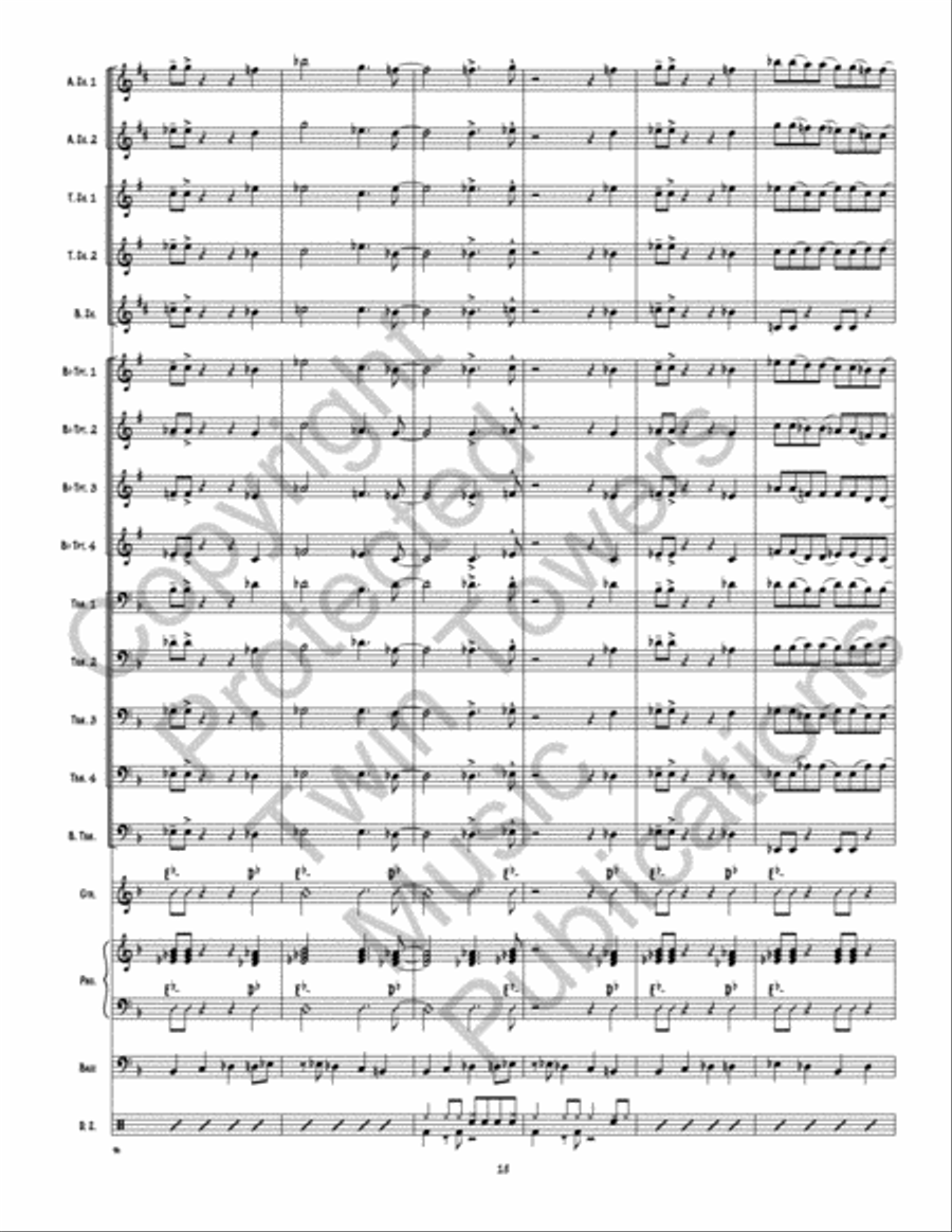 Impressionlike Impressionlike Jazz Ensemble scores gallery preview page 16