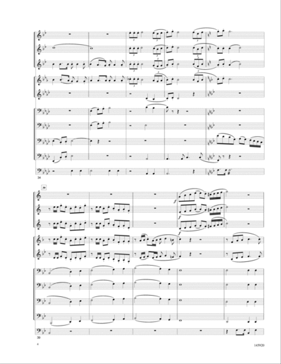 Jesus Shall Reign Jesus Shall Reign Set of Parts scores gallery preview page 5
