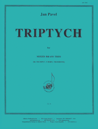 Triptych For Mixed Brass Trio - Trp, Hn, Tbn
