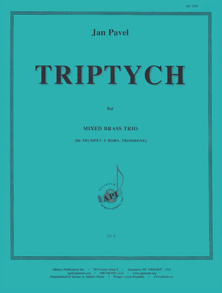 Triptych For Mixed Brass Trio - Trp, Hn, Tbn