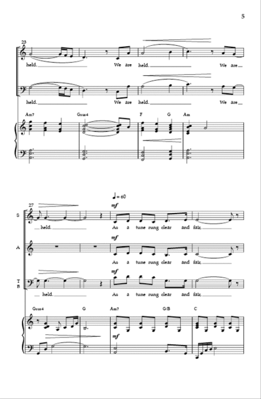 We Are Held 4-Part scores gallery preview page 4