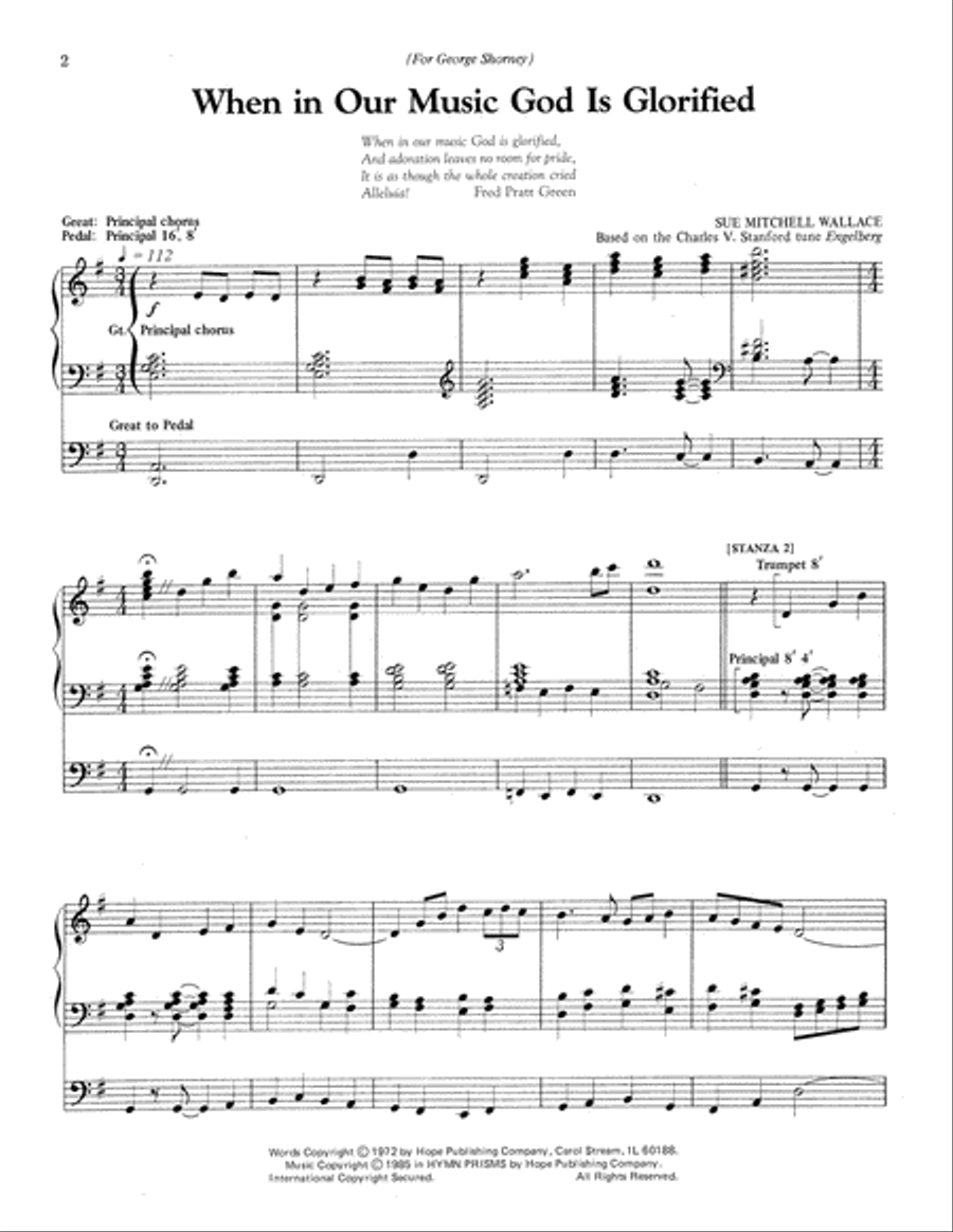 Hymn Prisms Organ scores gallery preview page 4