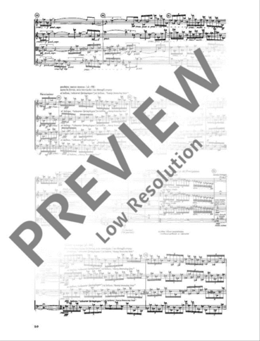 String quartet No. 2 String Quartet scores gallery preview page 11