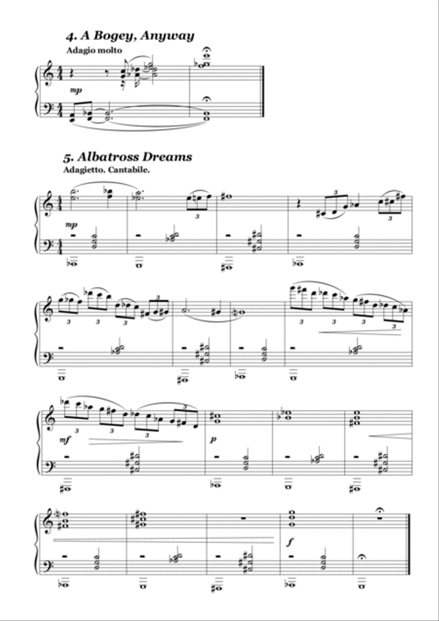 Front Nine Piano Solo scores gallery preview page 3