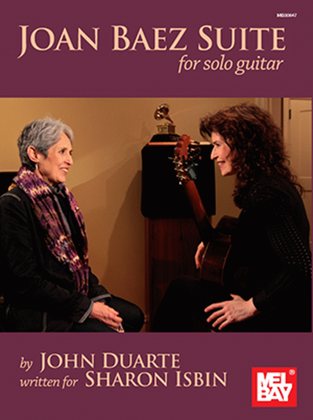 Book cover for Joan Baez Suite for Solo Guitar op. 144