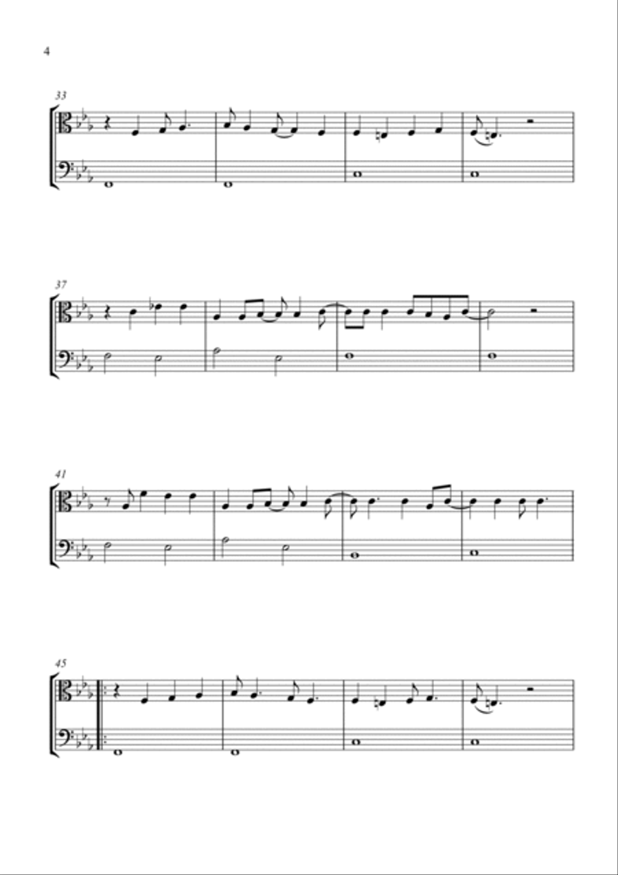 Paint It, Black Trumpet Duet scores gallery preview page 4