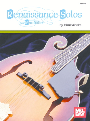 Book cover for Renaissance Solos for Mandolin