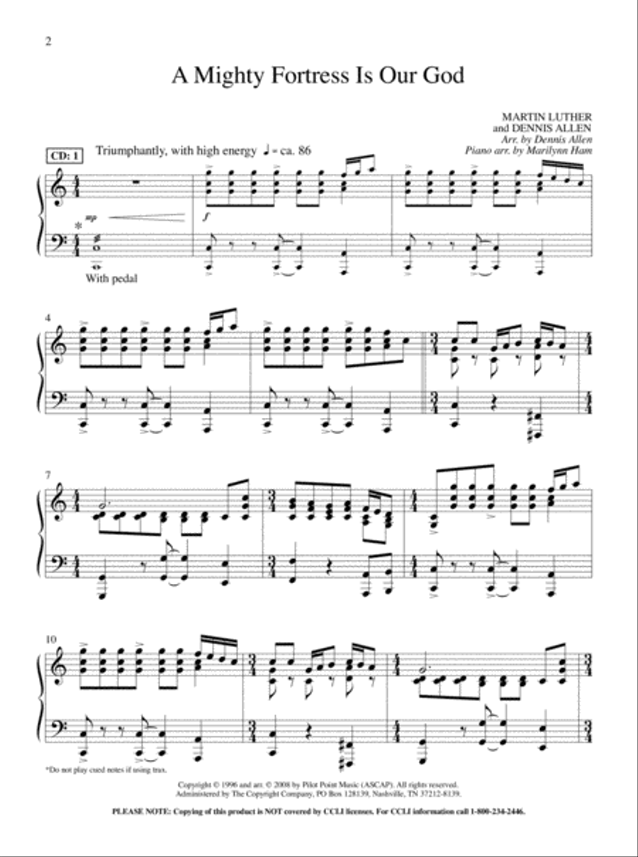 Symphony of Worship - Orchestra Trax CD Accompaniment CD scores gallery preview page 2