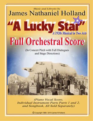 "A Lucky Star" A 1920s Musical, Full Orchestral Score