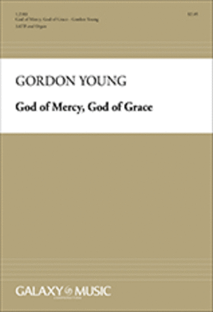 God Of Mercy, God Of Grace 4-Part scores gallery preview page 1