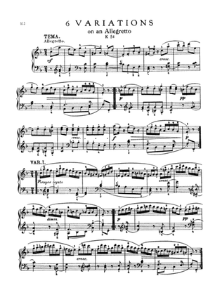 Mozart: Variations, Complete
