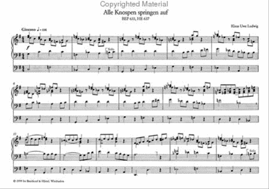 in Ewigkeit dich loben Organ scores gallery preview page 2