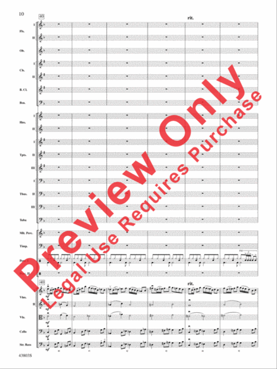 The Doors on Tour The Doors on Tour Full Orchestra scores gallery preview page 11