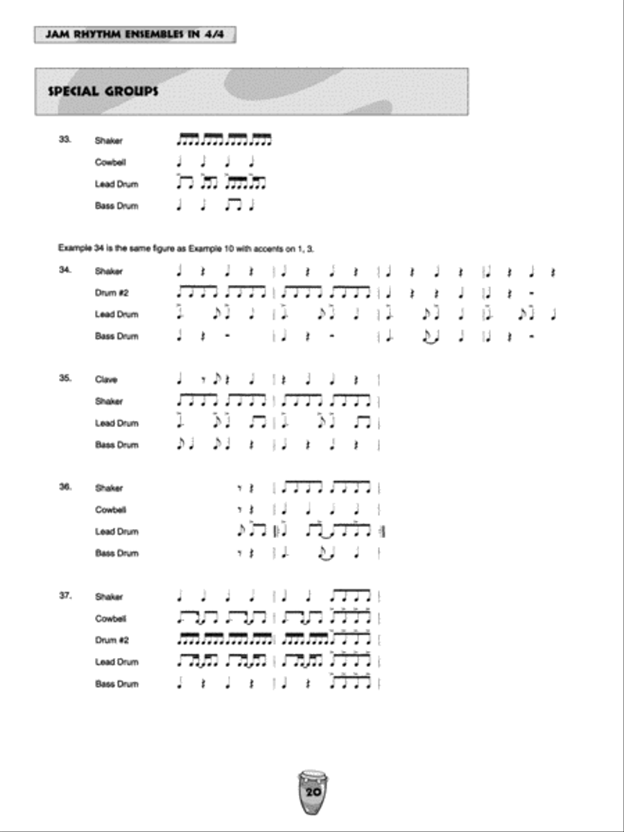 D.R.U.M. Classroom Materials scores gallery preview page 3