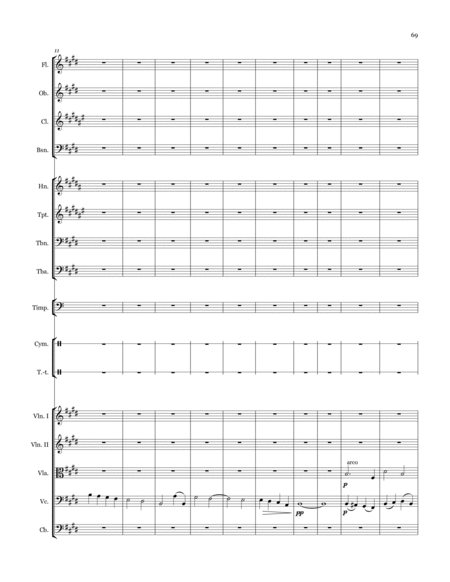 Symphony No.2 in D major Score 2