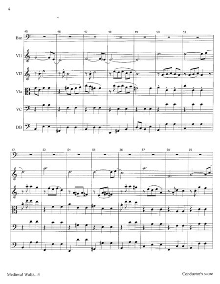 Medieval Waltz -- String Quintet plus Bassoon image number null