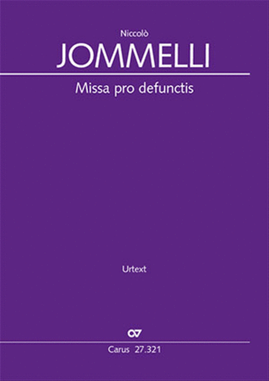 Missa pro defunctis (Requiem) Organ scores gallery preview page 1