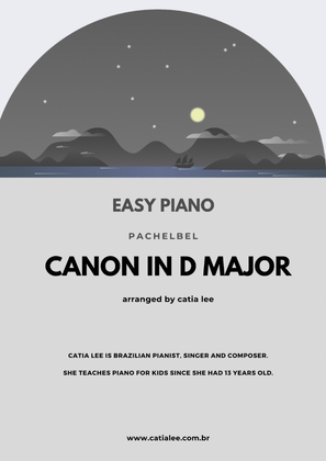 Canon in D - Pachelbel for easy piano