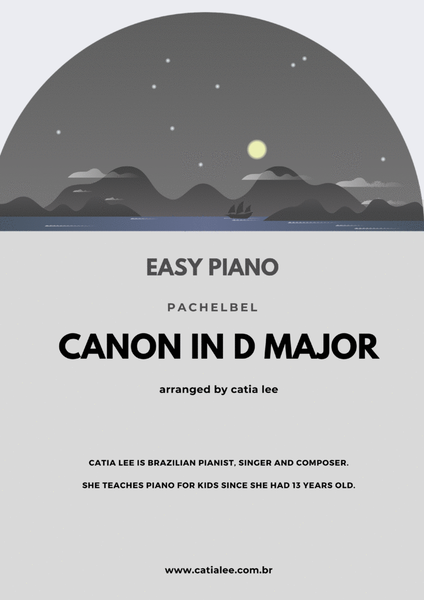 Canon in D - Pachelbel for easy piano image number null