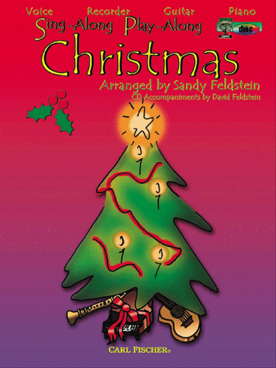 Sing-Along Play-Along Christmas Piano, Vocal, Guitar scores gallery preview page 1