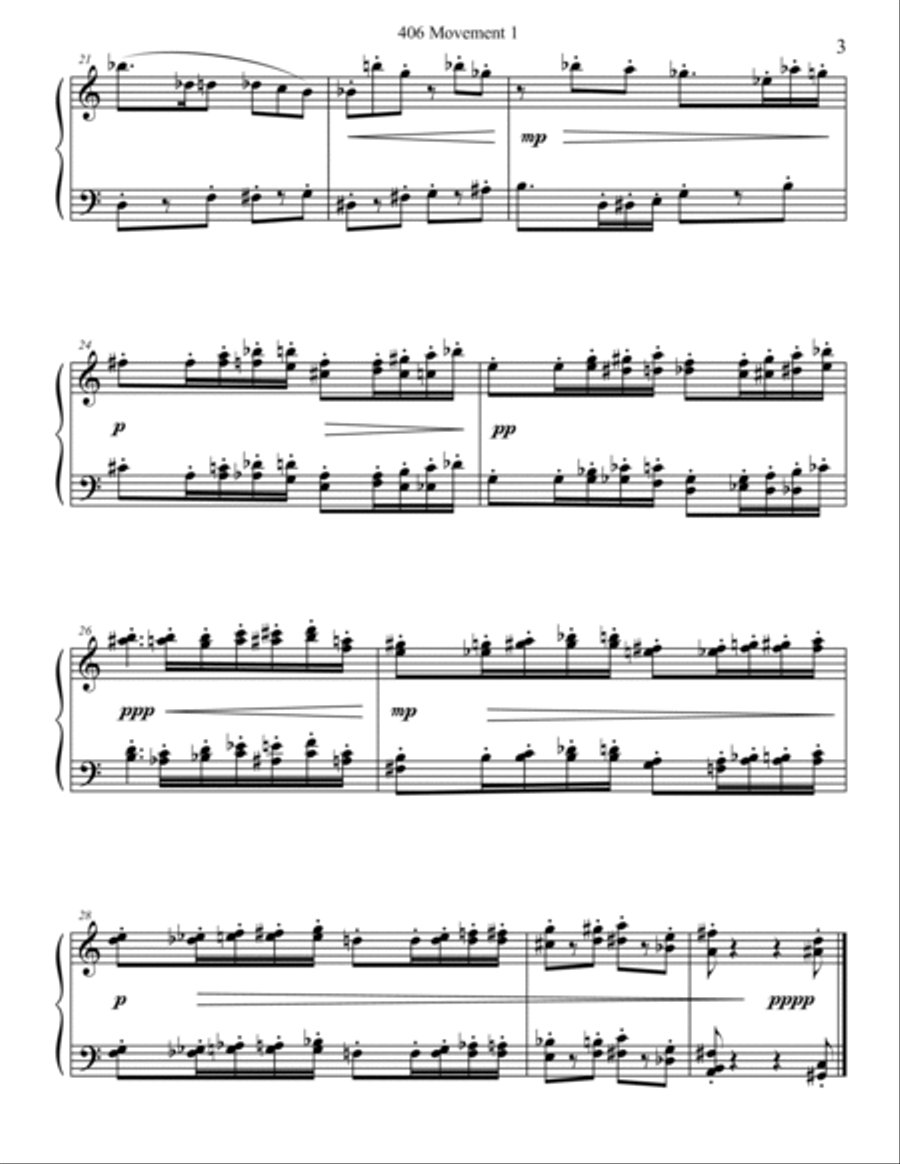 406 for Piano Piano Solo scores gallery preview page 3