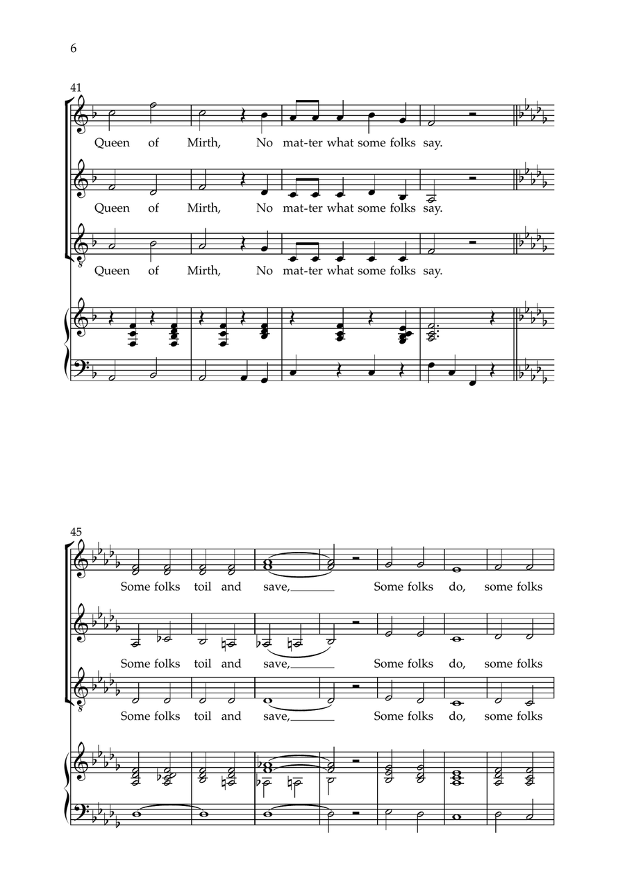 Some Folks Some Folks 3-Part scores gallery preview page 6