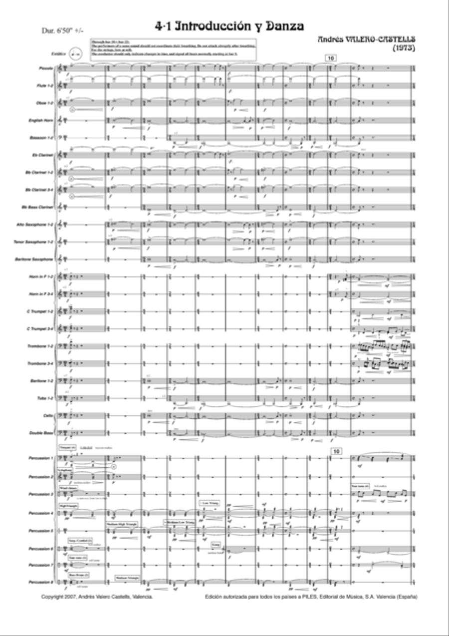 Sinfonia de Plata Concert Band scores gallery preview page 2