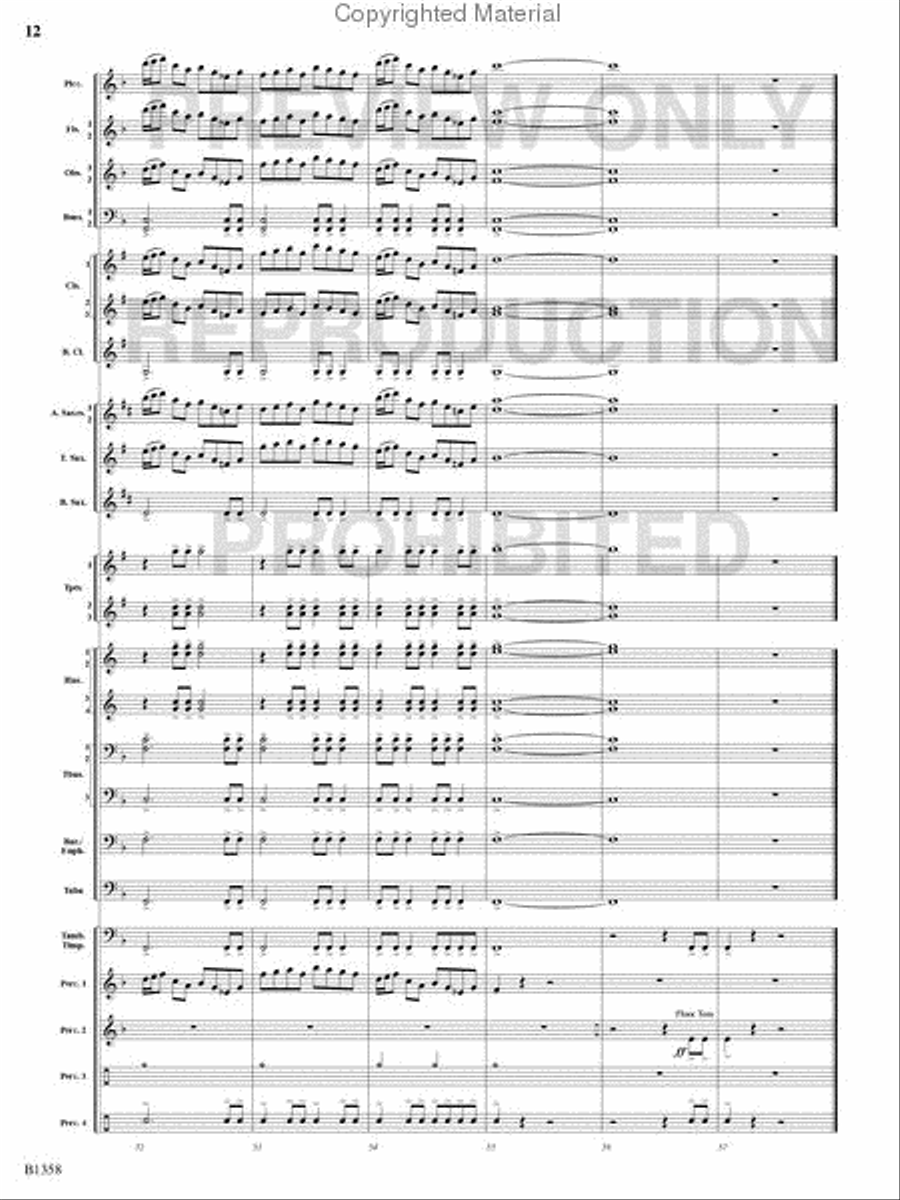 Three Celtic Dances Concert Band scores gallery preview page 11