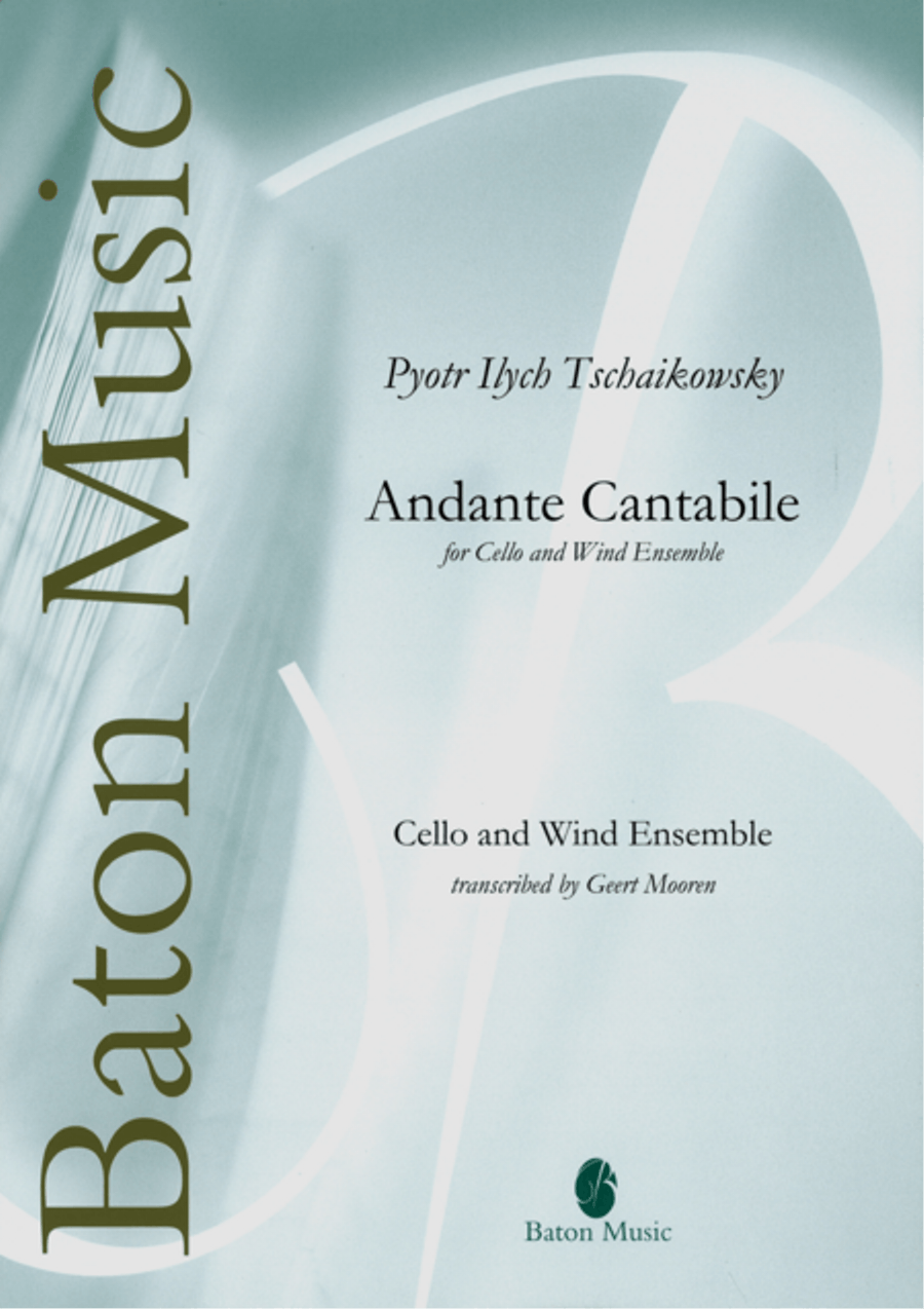 Andante Cantabile Concert Band scores gallery preview page 1