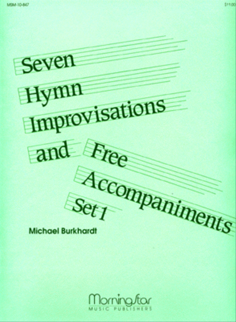 Seven Hymn Improvisations and Free Accompaniments, Set 1 Organ scores gallery preview page 1