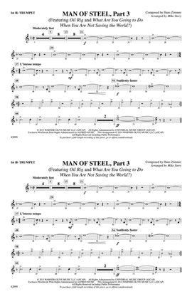 Man of Steel, Part 3: 1st B-flat Trumpet