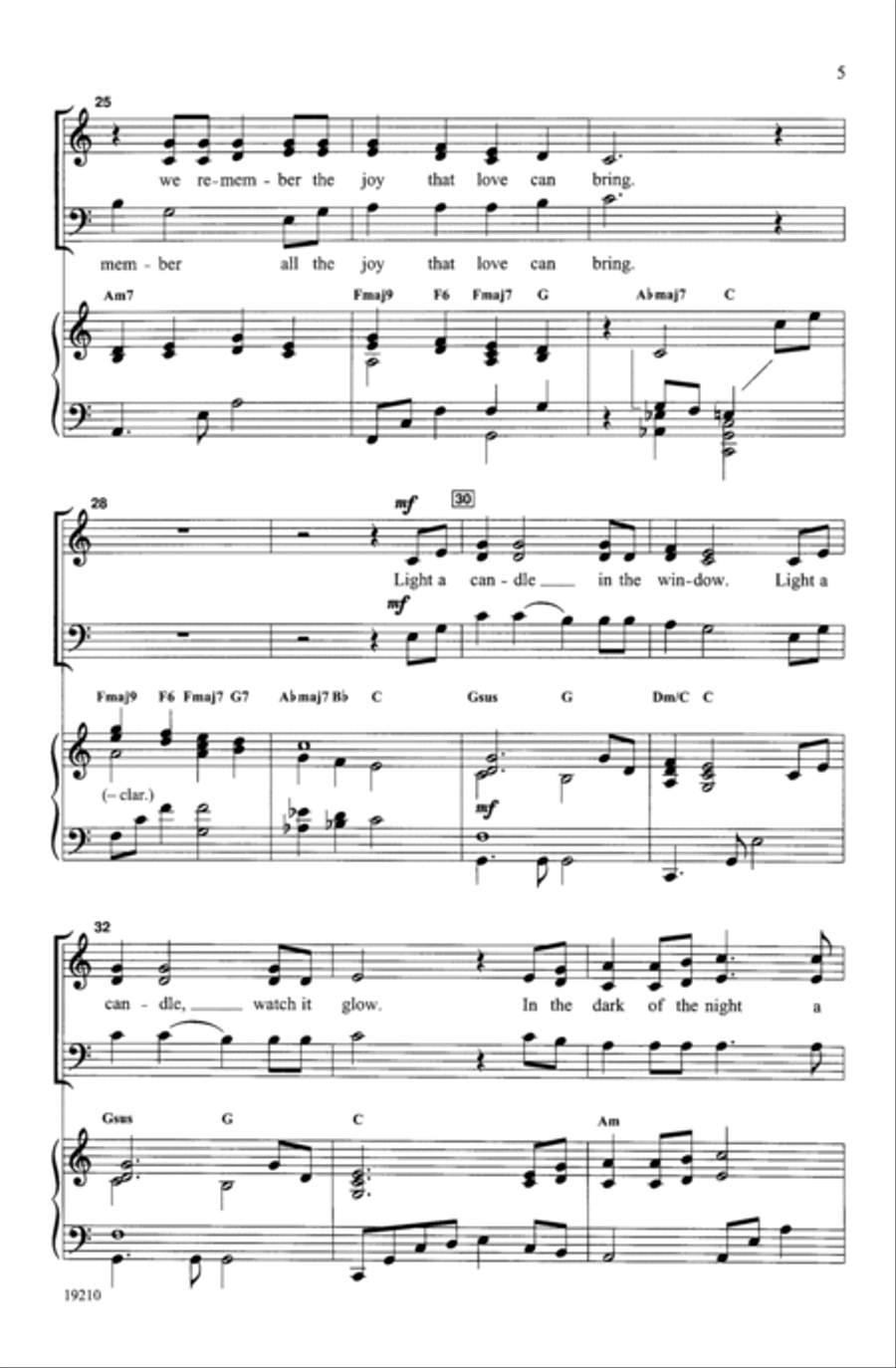 In December In December Choir scores gallery preview page 4